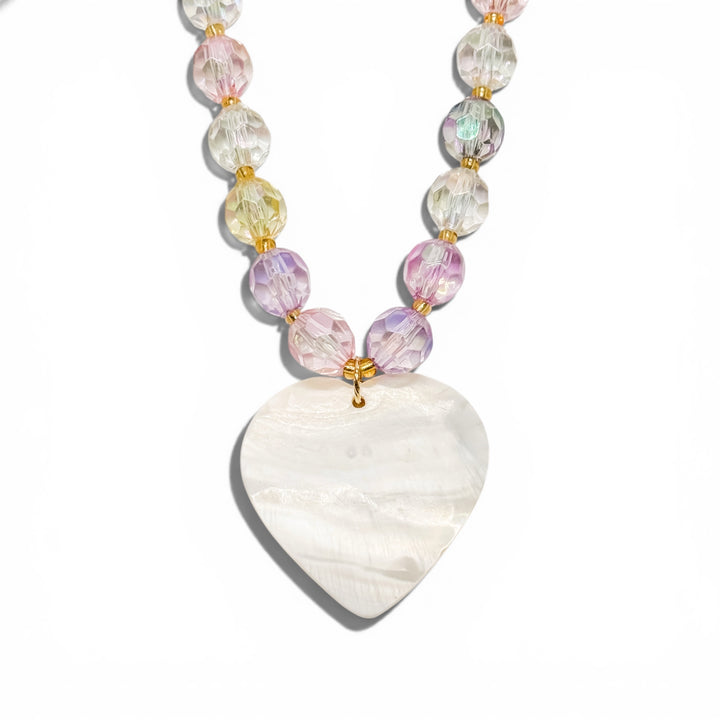 Shell Heart Pendant