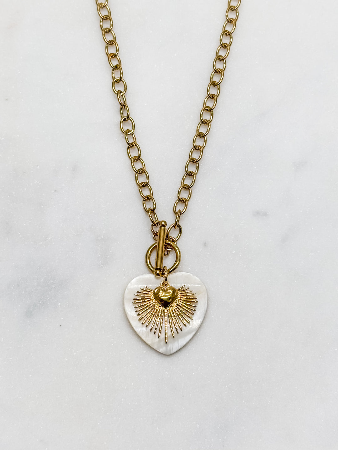 Coastal Glow Toggle Necklace