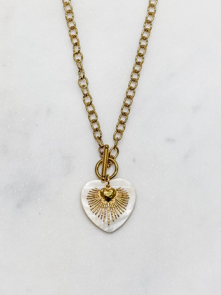 Coastal Glow Toggle Necklace