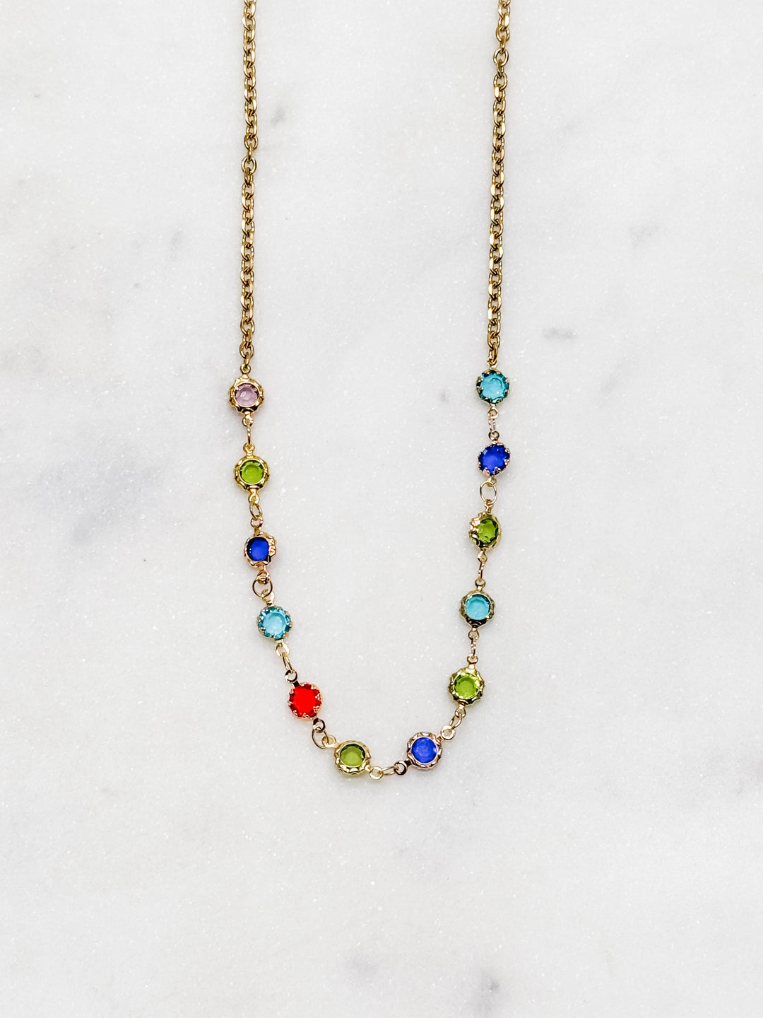 Sunlight Confetti Necklace