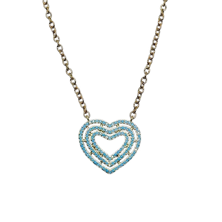 Ocean Magic Heart Necklace
