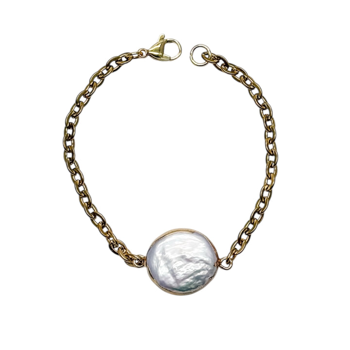 Seylor Coin Pearl Bracelet