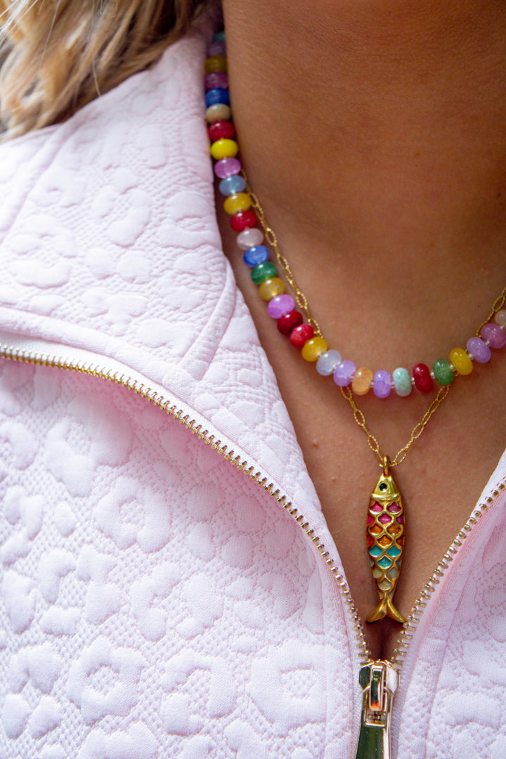 Spring Fish Necklace
