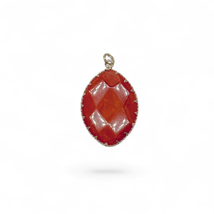 Coral Glow Pendant
