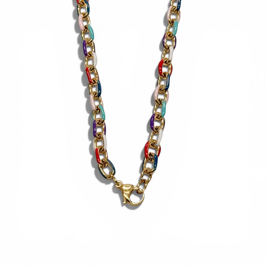 Mosaic Chain Necklace – Idlewild Everyday