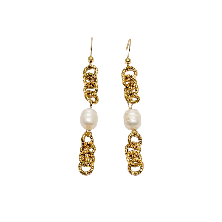 Cheney Pearl Drop Earrings