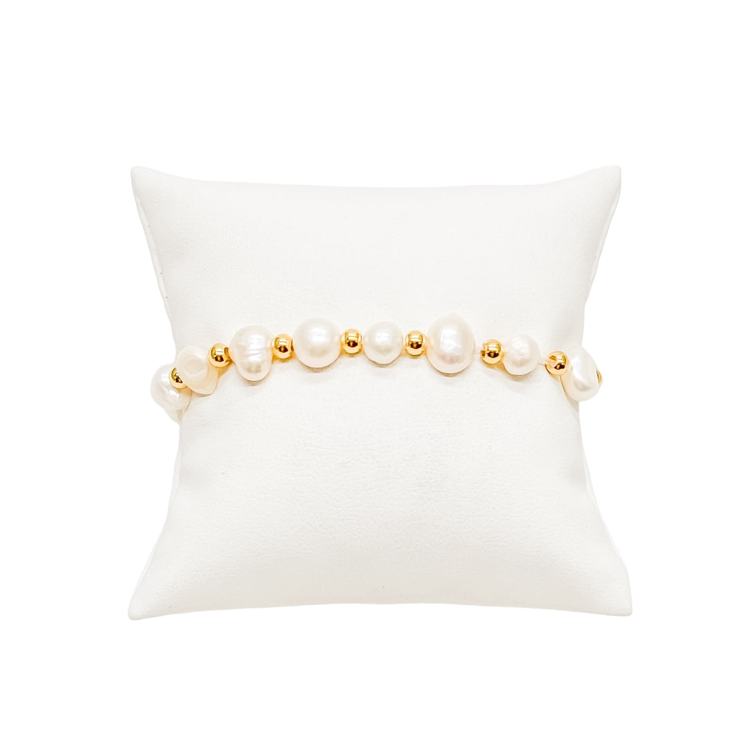 Belle Pearl Bead Bracelet