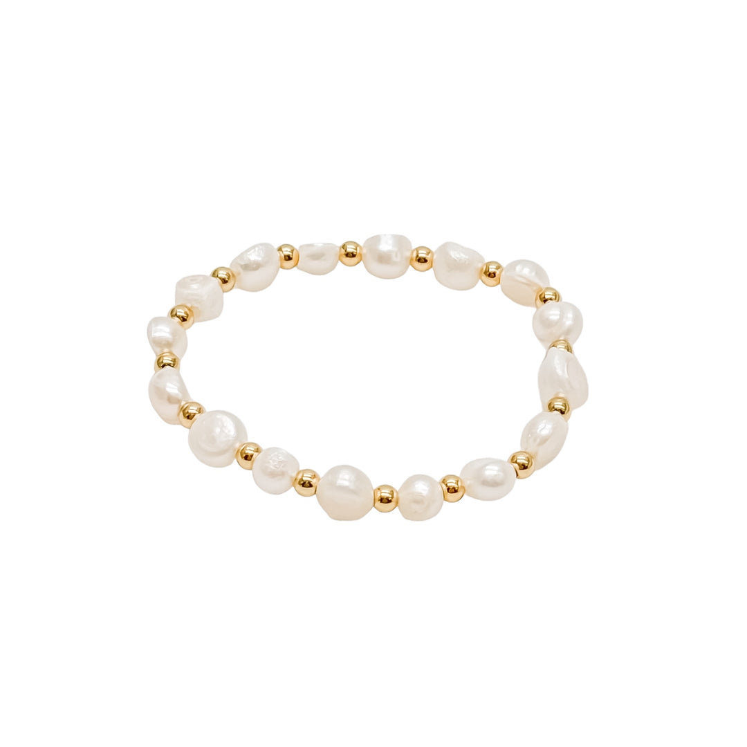 Belle Pearl Bead Bracelet