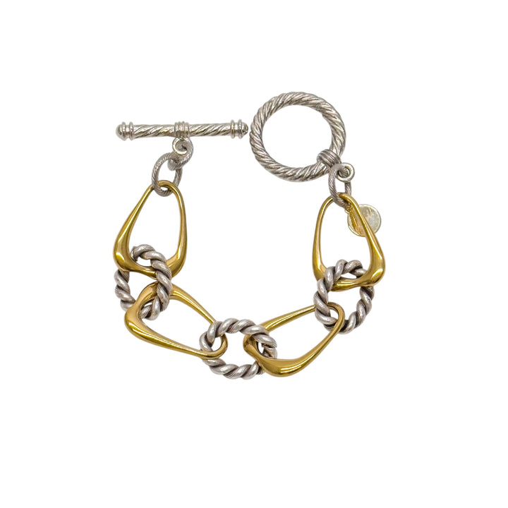 Sable Mixed Metal Bracelet