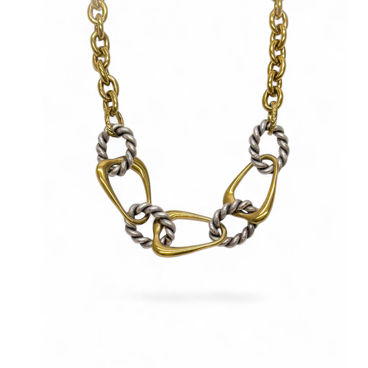 Sable Mixed Metal Necklace