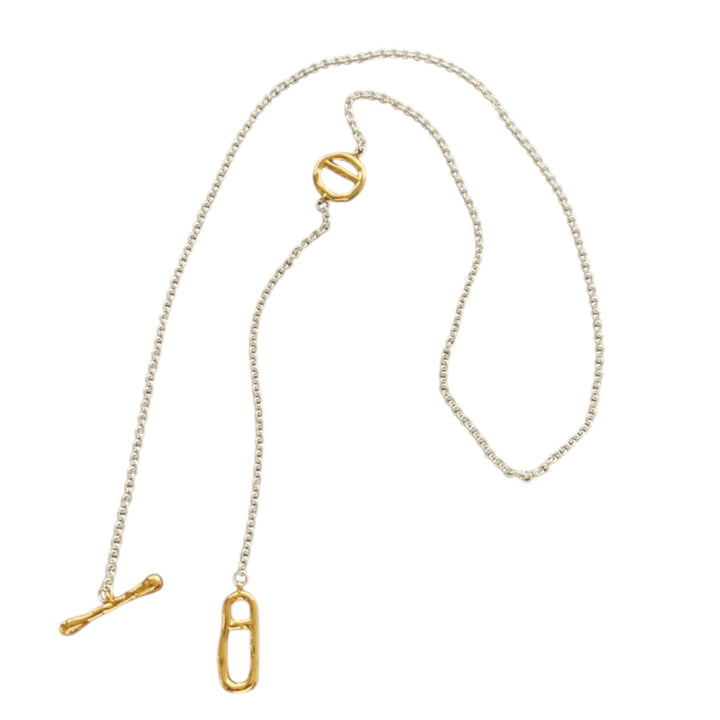 Bradli Mixed Metals Convertible Necklace