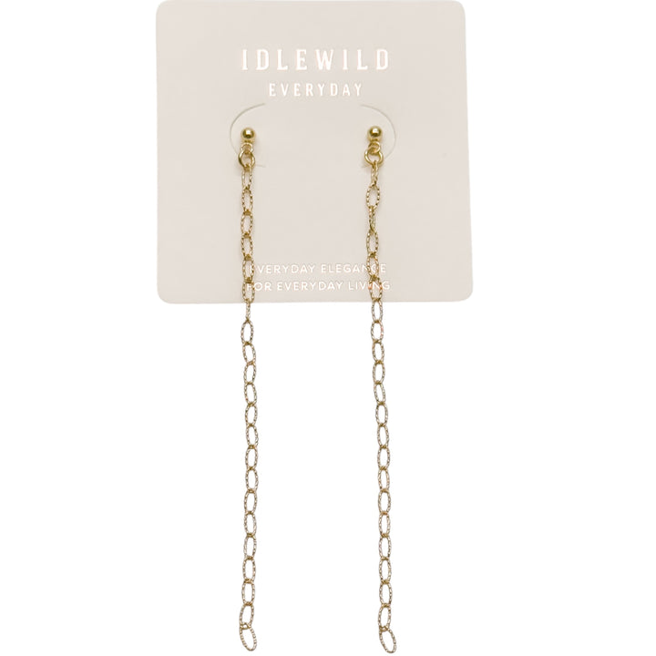 Textured Dainty Duster Earrings
