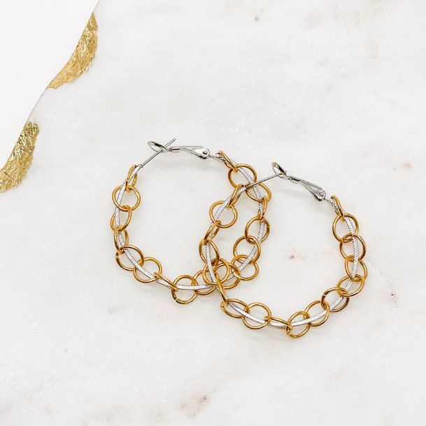Chain Link Hoops