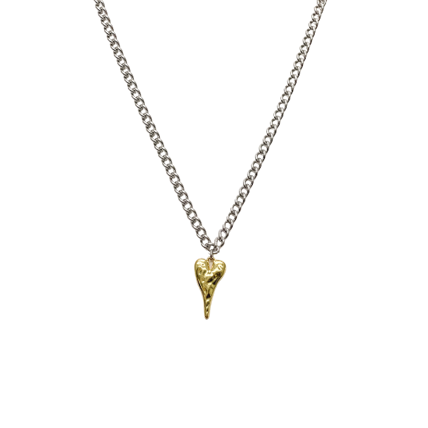 Heart and Soul Mini Spike Necklace