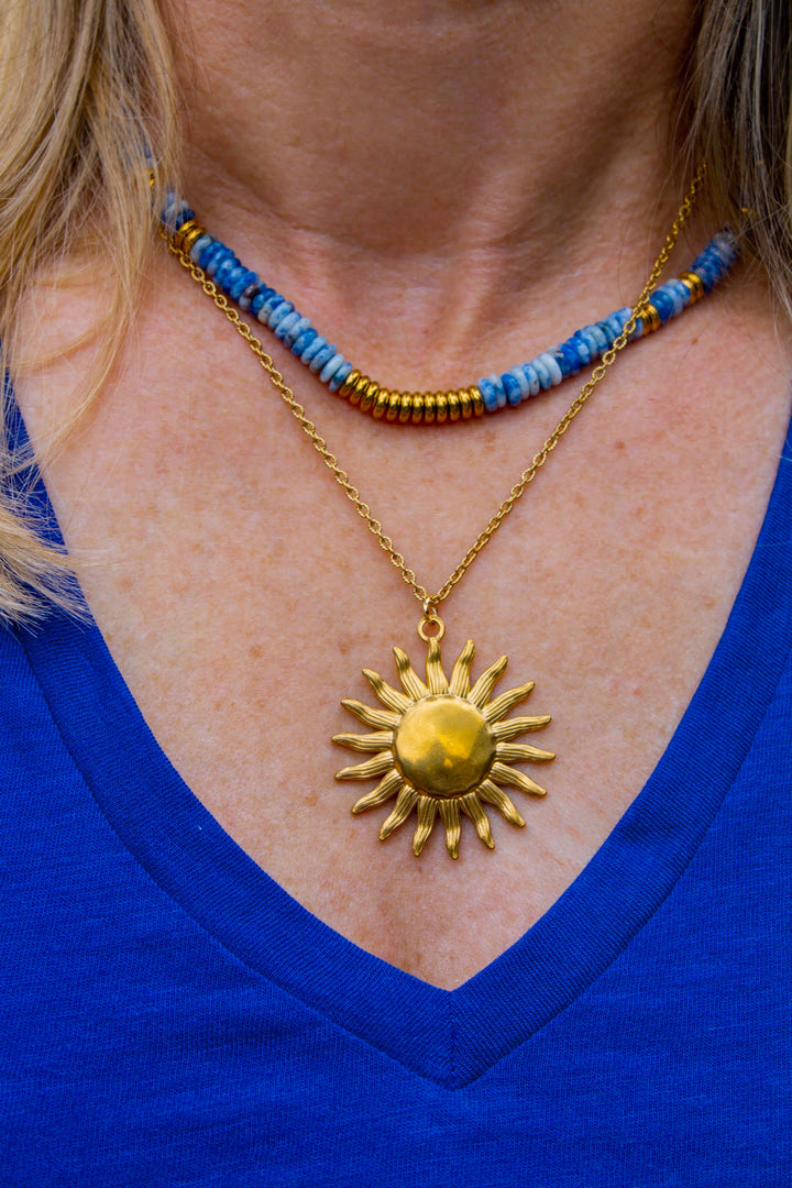 Golden Hour Sunshine Necklace