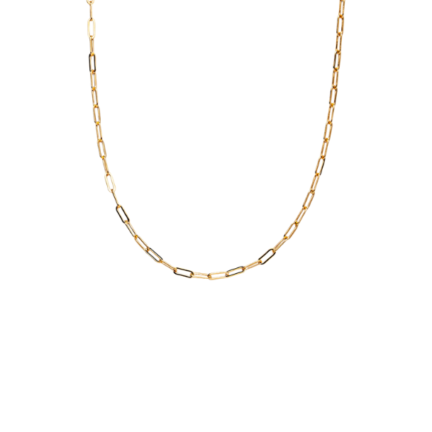 Corrine Paperclip Layering Necklace in Gold-Filled