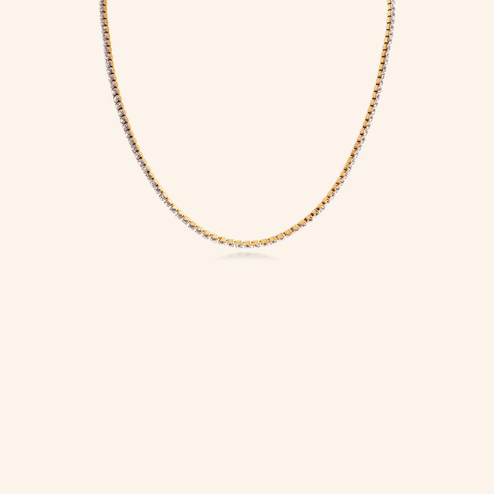 Night Out CZ Tennis Necklace