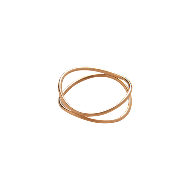 Wave Ring in Gold-Filled – Idlewild Everyday
